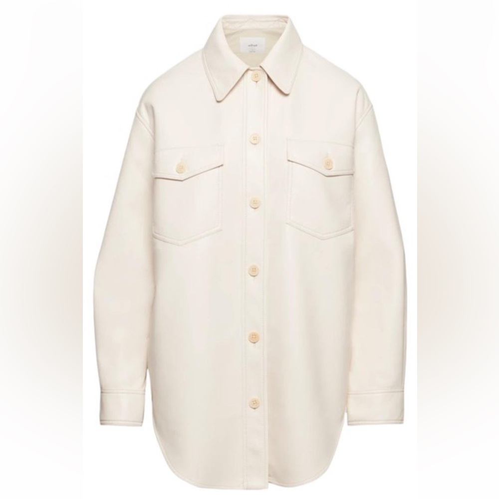 Aritzia Ganna Shirt Jacket in Birch #92533